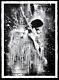 Signed Mr Brainwash White Jimi Hendrix Sold Out Screen Print Mbw Obey Giant