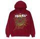 Sold Out Authentic Sp5der Hoodie Maroon, Size Medium Fits A Small