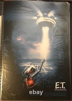 SOLD OUT E. T. Poster SIGNED BY DREW STRUZAN VICE PRESS