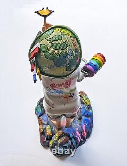 SOLD OUT Roamcouch Bomber Boy Hand Embellished Edition of 10 Sculpture