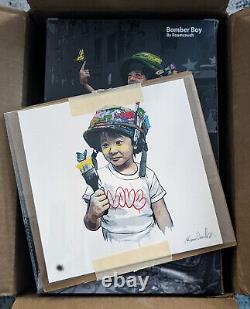 SOLD OUT Roamcouch Bomber Boy Hand Embellished Edition of 10 Sculpture