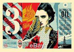 SOLD OUT Shepard Fairey Obey WRONG PATH Large Format Print (Edition of ONLY 75!)