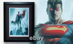 SOLD OUT Sideshow Superman Original Framed Art Print Signed & Numbered