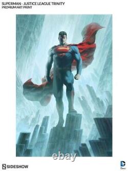 SOLD OUT Sideshow Superman Original Framed Art Print Signed & Numbered