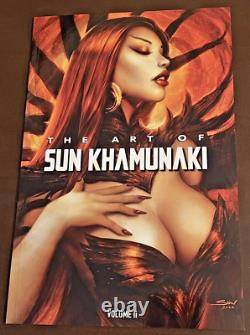 SOLD OUT! The Art of Sun Khamunaki Volume 2 TRADE GOLDEN NM LIMITED TO 55