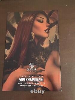 SOLD OUT! The Art of Sun Khamunaki Volume 2 TRADE GOLDEN NM LIMITED TO 55