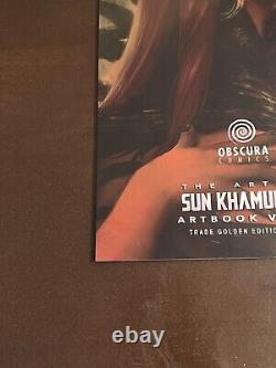 SOLD OUT! The Art of Sun Khamunaki Volume 2 TRADE GOLDEN NM LIMITED TO 55