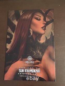 SOLD OUT! The Art of Sun Khamunaki Volume 2 Virgin GOLDEN NM LIMITED TO 33