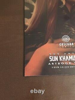 SOLD OUT! The Art of Sun Khamunaki Volume 2 Virgin GOLDEN NM LIMITED TO 33