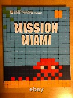 SPACE INVADER Mission Miami Invason Guide soldout (w banksy stik pic)