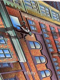 SPIDER-MAN- LTD. ED. #'D SOLD OUT PRINT TEST PRINT (by 17th & Oak) BNG NYC