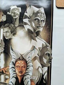 STAR WARS CELEBRATION Europe Limited edition Ahsoka Tano Art Print Sold Out