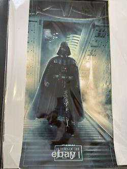 STAR WARS LTD. ED. #'D SOLD OUT PRINT (by KEVIN WILSON) BNG NYC