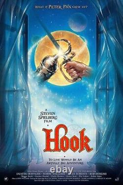 STEVE CHORNEY HOOK 24X36 movie art print poster limited edition Sold Out