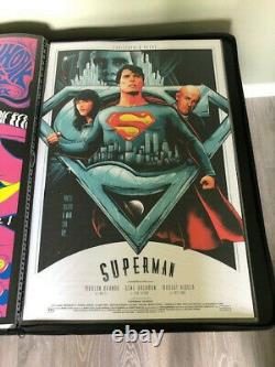 SUPERMAN (1978) by MATT RYAN TOBIN, Sold Out Limited Edition Print like Mondo
