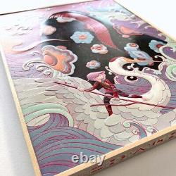 Santiago Giclee Art Print Wood Frame By James Jean S/n #35/200 Sold Out