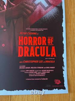 Sara Deck Horror of Dracula SOLD OUT Poster Mondo & Alamo Drafthouse Artist