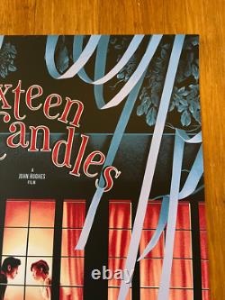 Sara Deck Sixteen Candles SOLD OUT Variant Poster Mondo & Alamo Drafthouse