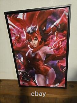 Scarlett Witch HD Aluminum Metal Art Print 32/50 SOLD OUT DYNAMITE SIDESHOW