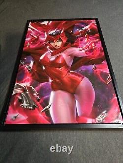 Scarlett Witch HD Aluminum Metal Art Print 32/50 SOLD OUT DYNAMITE SIDESHOW