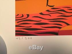Shag Josh Agle Primal Cuts Serigraph # 42/200 Sold Out Large Print