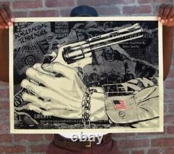 Shepard FAIREY Obey Giant Democracidal Tendencies Limted Edition Of 300 Sold Out