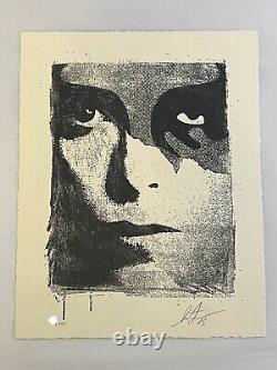 Shepard Fairey'A Cracked Icon' Letterpress Rare Limited Print Sold Out /250