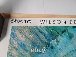 Shonto Wilson Begay Very Rare Sold Out Signed and numbered Coyote Litho 1983