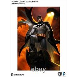 Sideshow Collectibles JUSTICE LEAGUE TRINITY Art Print SOLD OUT 18x24