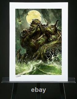 Sideshow Swamp Thing Art Print Unframed LTD 144/250 SOLD OUT