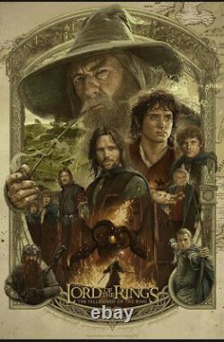 Sold OuT Brand New Ruiz Burgos Lord of the Rings Variant GMA Bottleneck Mondo