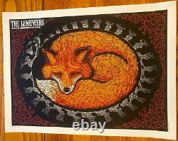 Sold Out Lumineers 2013 S/N Todd Slater Art Screen Gig Print Poster Mondo