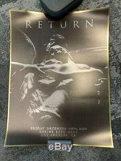 Sold Out My Chemical Romance Return Official Poster Shrine Auditorium