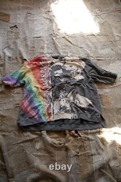 Sold Out NWT Magnolia Pearl Francis Rainbow Warrior Hi Low Oversized Top