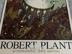Sold Out Robert Plant Australia Tour Screen Print Richey Beckett NT Mondo