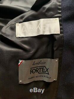Sold out Arket Cropped Wool Cashmere Blazer. Navy, UK6, UK8, EU34. BNWT, minimal, COS