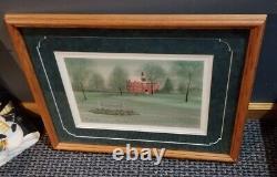 Sold-out P. Buckley Moss Ltd Ed Drake University Old Main 1994 Print