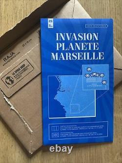 Space Invader Map Marseille Sold Out Rare Never Opened