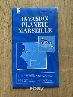 Space Invader Map Marseille Sold Out Rare Never Opened