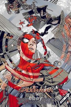 Spider-Man Homecoming by Martin Ansin VARIANT Sold Out Mondo Screen Print