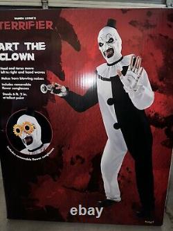 Spirit Halloween 6.2 Ft Art the Clown Animatronic Terrifier Brand New Sold Out