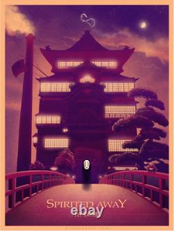Spirited Away Ap Screen Print By Marko Manev S/n #3/15 Artist Proof Sold Out
