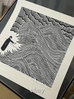 Stanley Donwood Cnut 2019 Print Sold Out (Thom Yorke The Eraser Radiohead)
