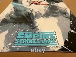 Star Wars The Empire Strikes Back Jock / Mondo Poster Print New (2018) Sold Out