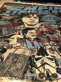 Star Wars Tyler Stout Mondo Print Full Set Of Rare Sold Out Low # 31/850