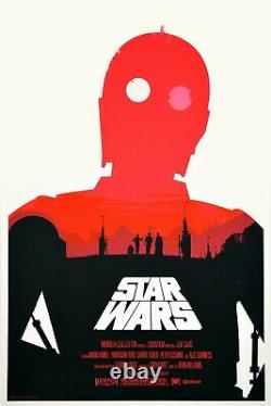 Star wars by Olly Moss Set of 3 prints matching numbers Sold out Mondo Print