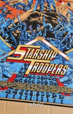 Starship Troopers by Killian Eng Movie Poster Sold Out Rare Print of 90