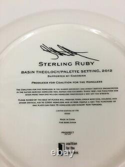 Stering Ruby Basin Theology Plate Limited Edition Of 175 Sold Out