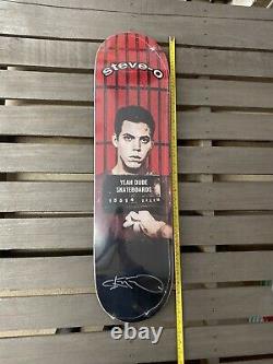 Steve-o Signed Limited Ed. 2000pc Autograph Steveo Skateboard 8.25Deck SOLD OUT