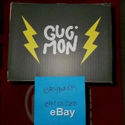 SuperPlastic GUGGIMON WORK & PLAY 12 Vinyl Art Toy Limited Edition Kickstarter